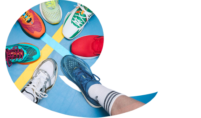 Verschillende sportschoenen