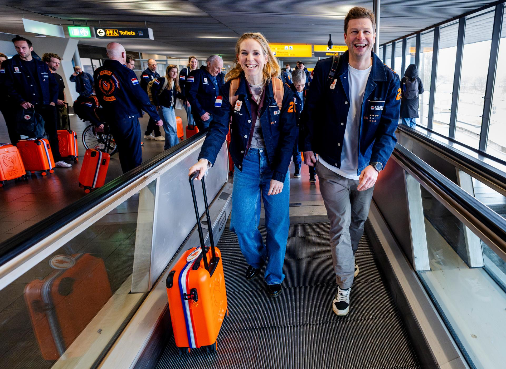 Vertrek TeamNL Legends 15