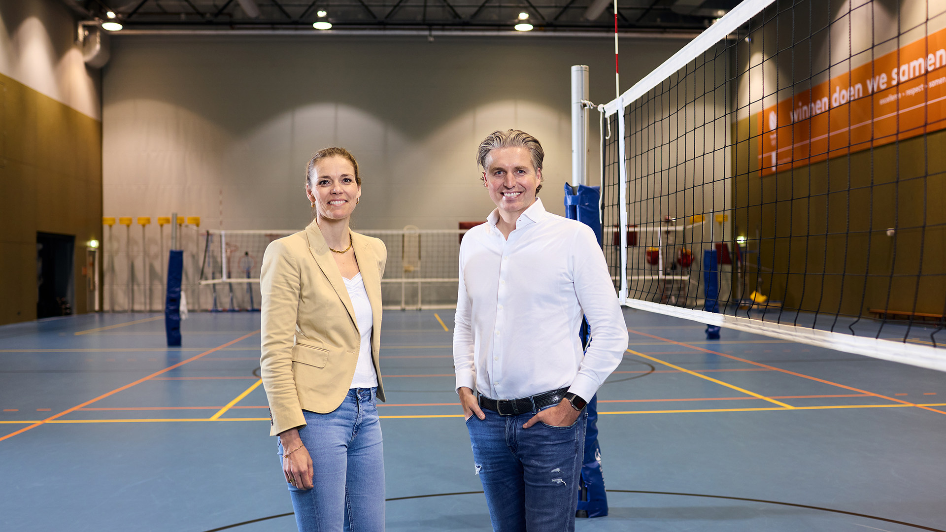 Lobke Berkhout en Pieter van den Hoogenband