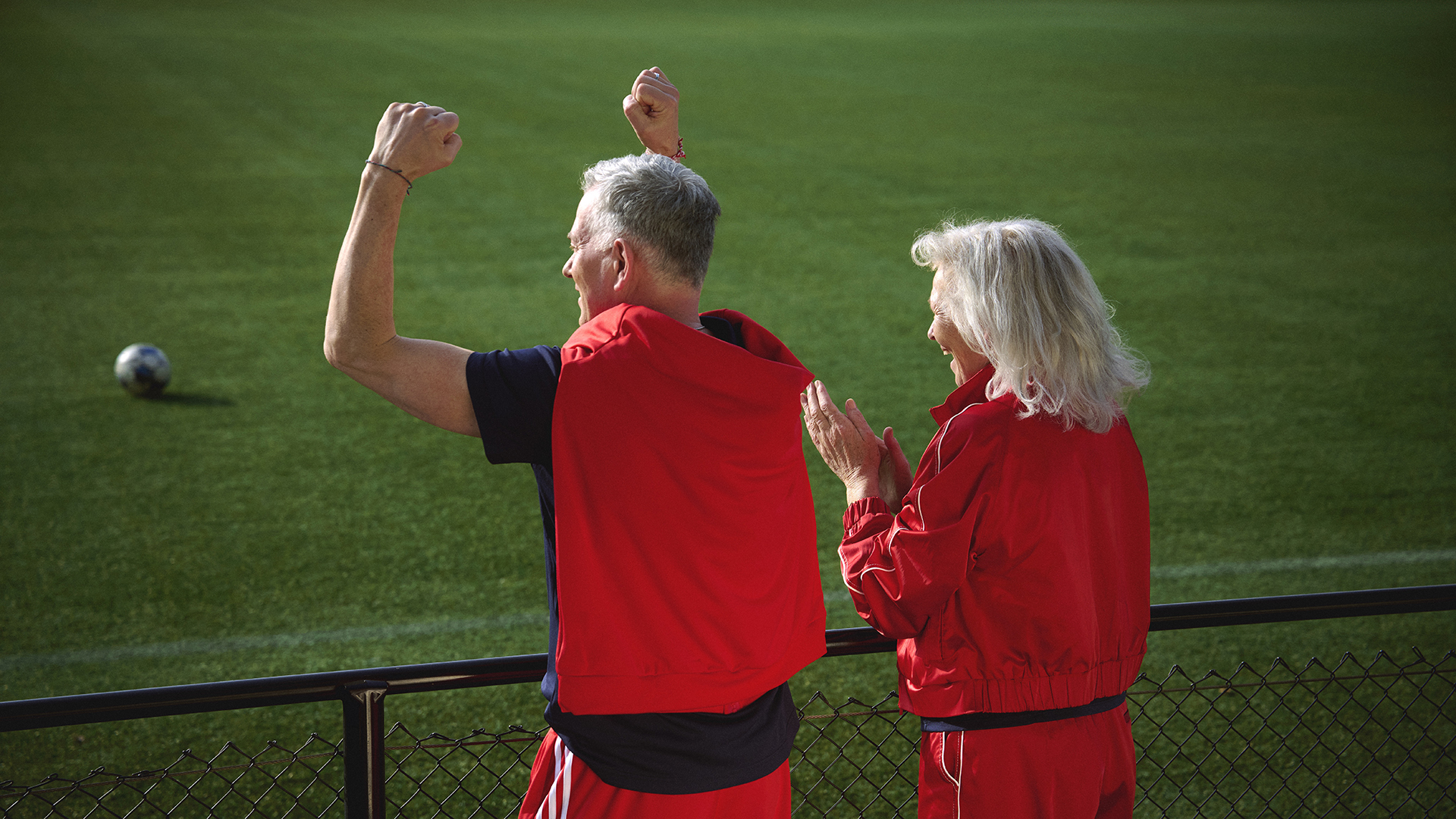 Aanmoedigen man en vrouw
