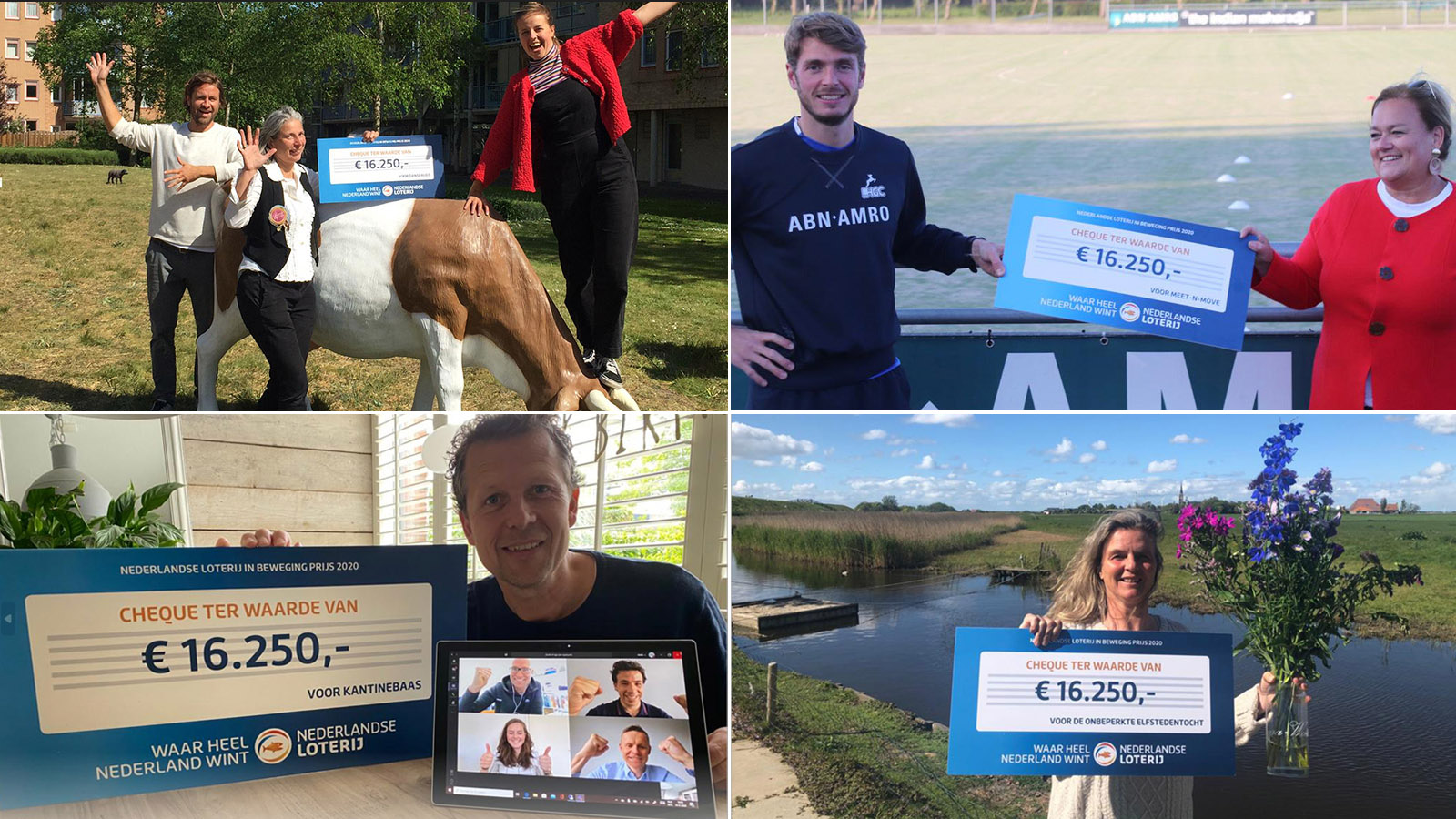Winnaar Nederlandse Loterij in Beweging Prijs 2020